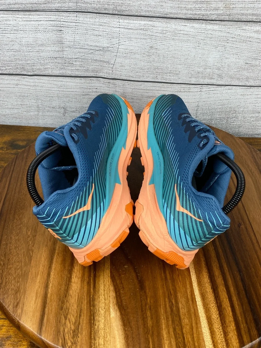 HOKA One One Torrent 2 Teal Cantaloupe Hiking Shoe Women’s Sneaker Size 8 B
